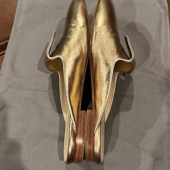 Sarah Flint Andrea Slide Gold 8 38 - Picture 5 of 7